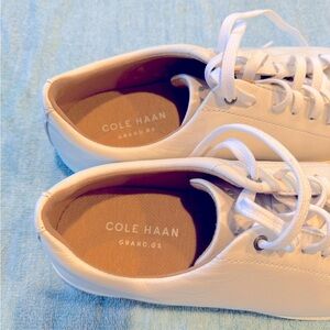 Cole Haan Classic White Leather Sneakers